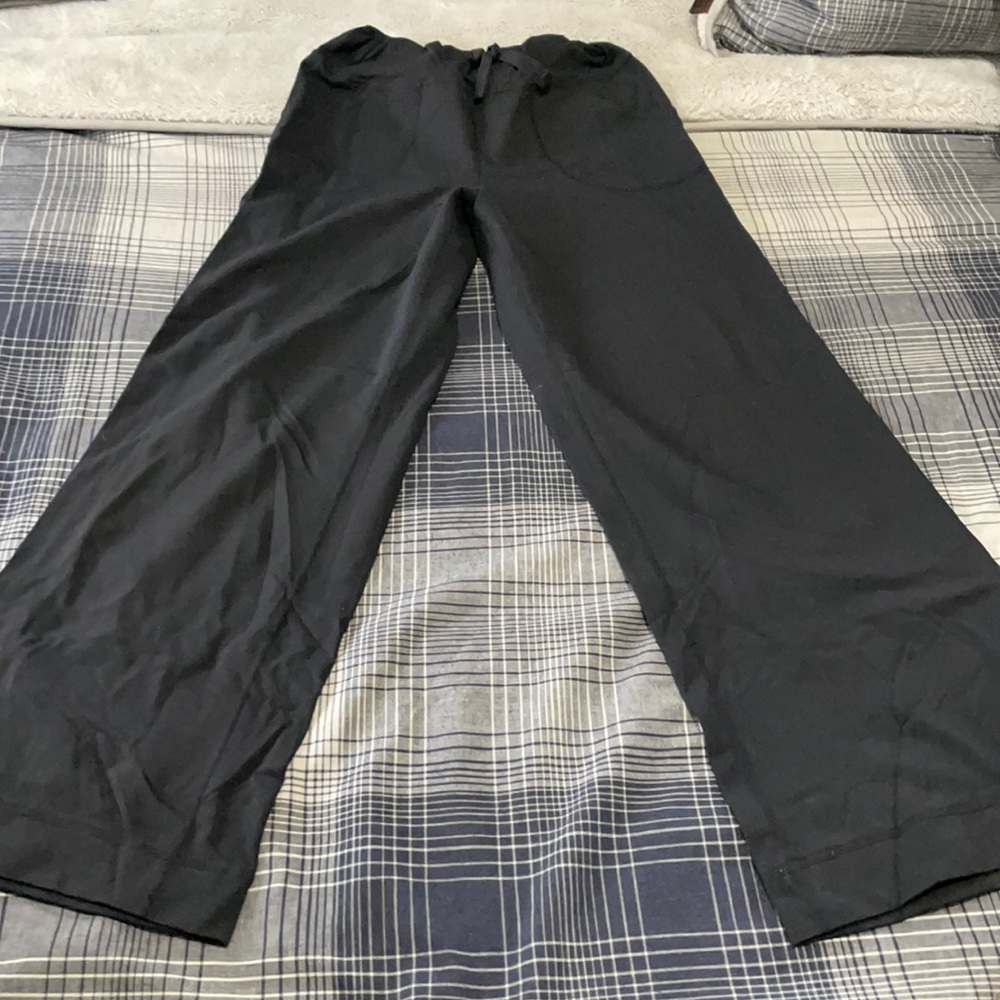 Wide legged lululemon sweat pants